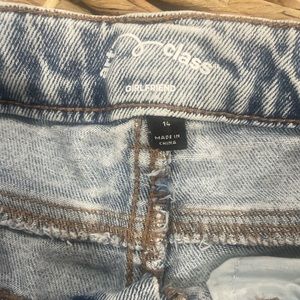 White wash girl jeans